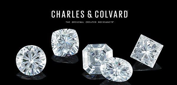 Loose #Moissanite Stones, Charles and Covard #CharlesandCovard #LooseMoissanite #LooseGemstones #Gemstone #MoissaniteStones #Moissanites #Jewelry #Gems #DiamondAlternative #DiamondAlternatives - applesofgold.com/jewelry/loose-…