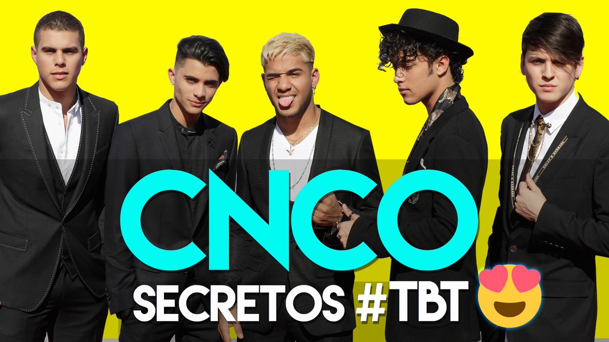 unifamosos's tweet photo. #CNCOwners: ¿Se imaginan a cuál de los chicos de @CNCOMusic le gustaría comprar la “boyband”? https://t.co/qNZftxmMwQ
#Secretos #tbt #CNCO #CNCOAlbum https://t.co/8Lzd3kv5Iy