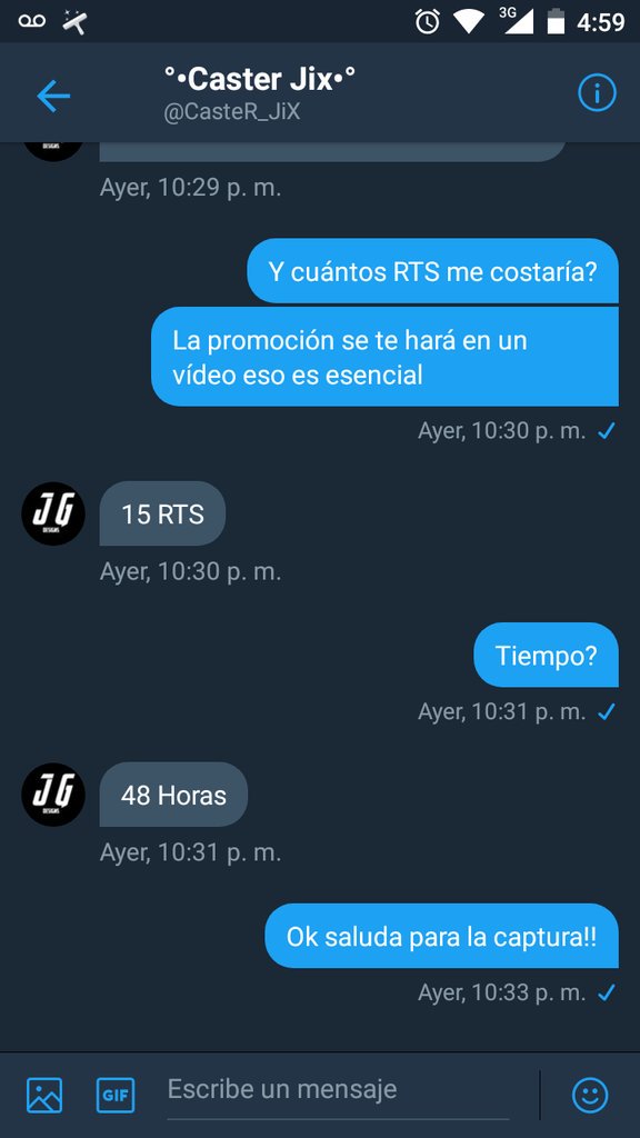 Amigos necesito 15 RT para que @CasteR_JiX me haga una intro para mi canal!! Vamos!!!