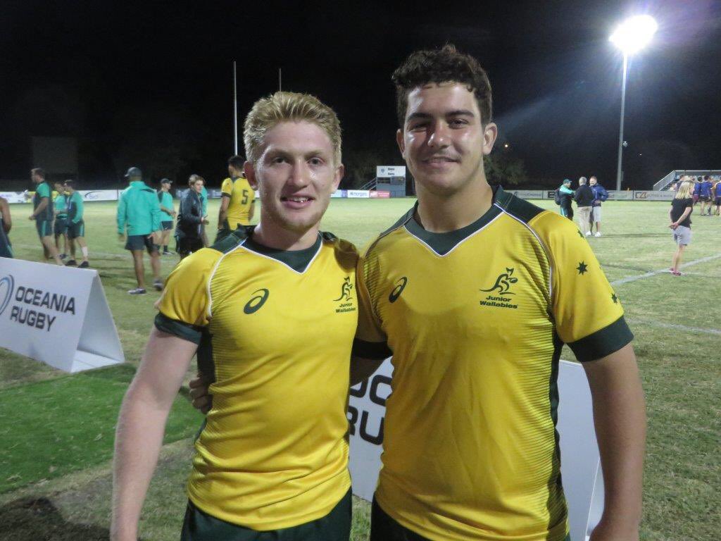 Well done to @gtoba1875 Joshua Nasser &amp; Isaac Lucas who represented the Junior @qantaswallabies U20s against the Tongans. Great work men &amp; the best of luck against the Kiwis on Saturday night at Bond <a href="/TerraceRugby/">Terrace Rugby</a> 🔴⚫️🏏