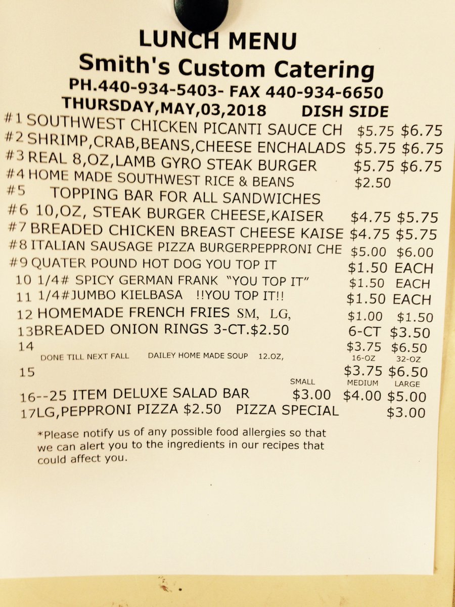 CateringSmiths's tweet photo. https://t.co/zUNMbJ7thz