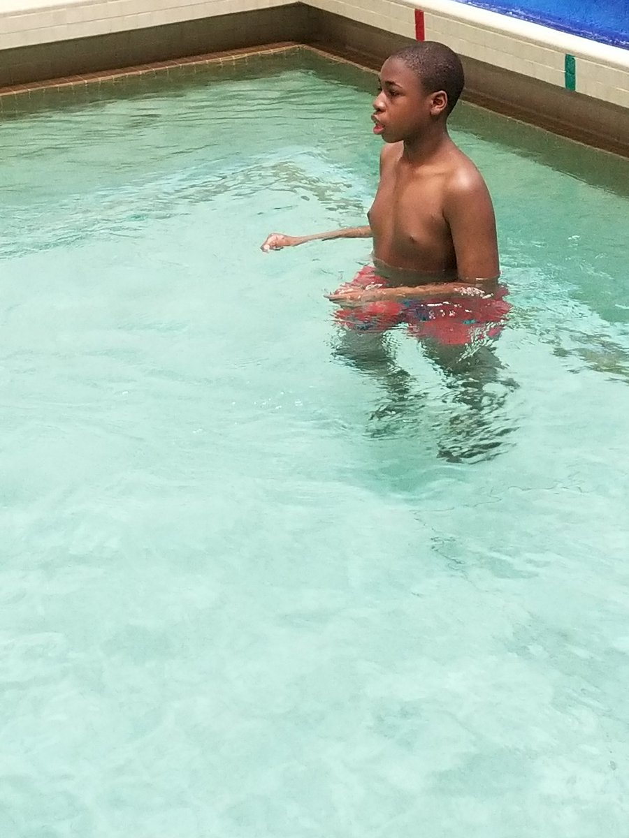 LevySpedEdCtr's tweet photo. This is the last week of swimming! Our kids enjoy the pool all year round. They learn basic swim skills and even are able to get some therapy. 
#WPSProud #Amazingthingshappenhere  #AdaptivePhysicalEducation https://t.co/N1QHA1aNhF