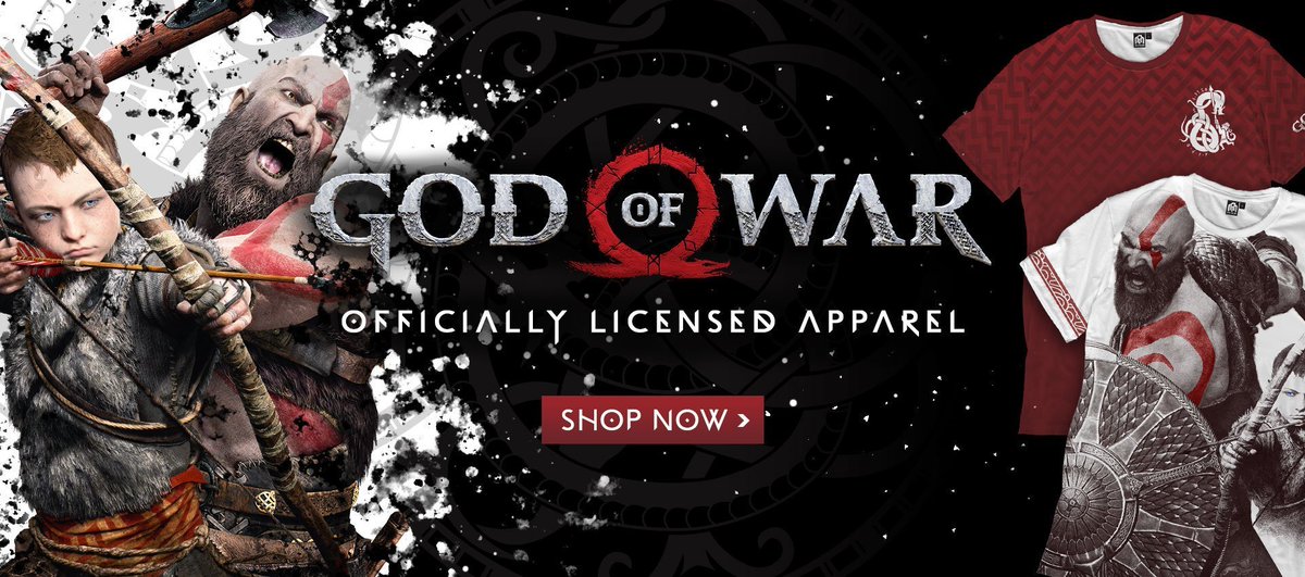 👨‍👦 Celebrating a new beginning with #GodofWar apparel from <a href="/INTOTHEAM/">INTO THE AM</a> 

Check out more pics &amp; details @ bit.ly/GOWIntotheAM