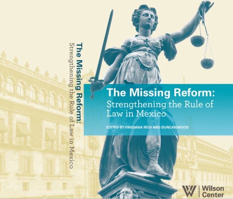 Viri_Rios's tweet photo. #TheMissingReform: An incredible effort from a group of experts in the field to understand what’s happening in Mexico. Download it for free: https://t.co/du4iXS8HAE @MexicoInstitute @TheWilsonCenter https://t.co/yUqgzD8rd9