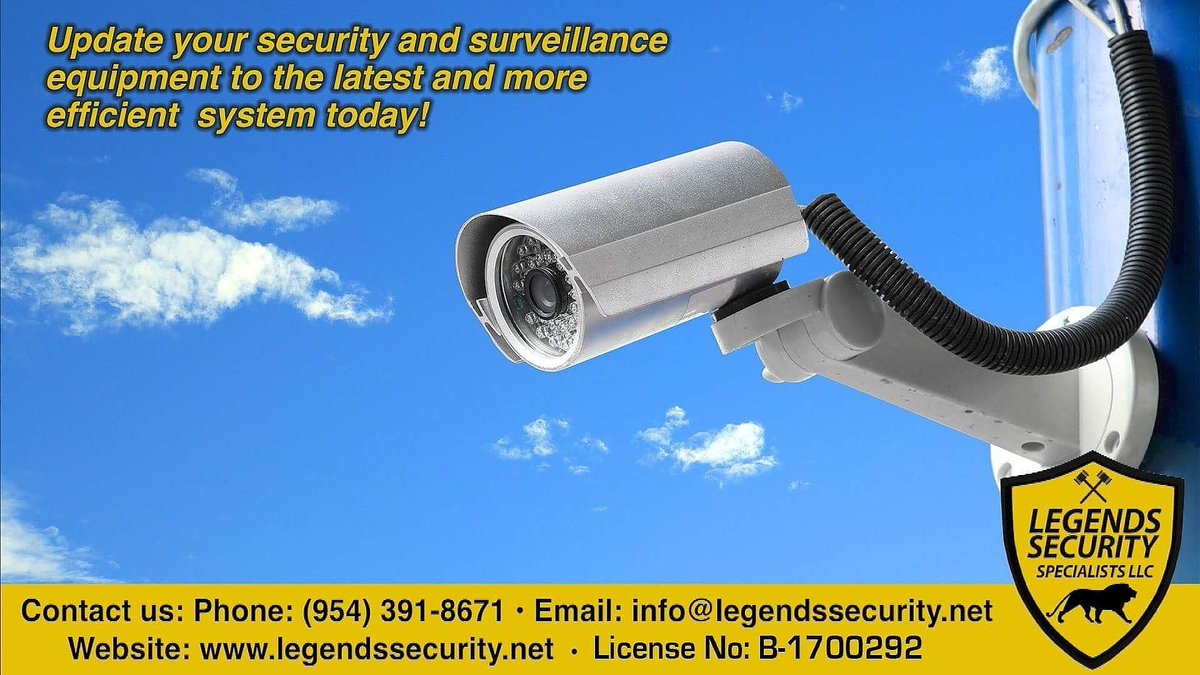 Contact us:
Email: info@legendssecurity.net
Phone: (954) 391-8671
Website: legendssecurity.net
License No: B-1700292
#legendssecurity