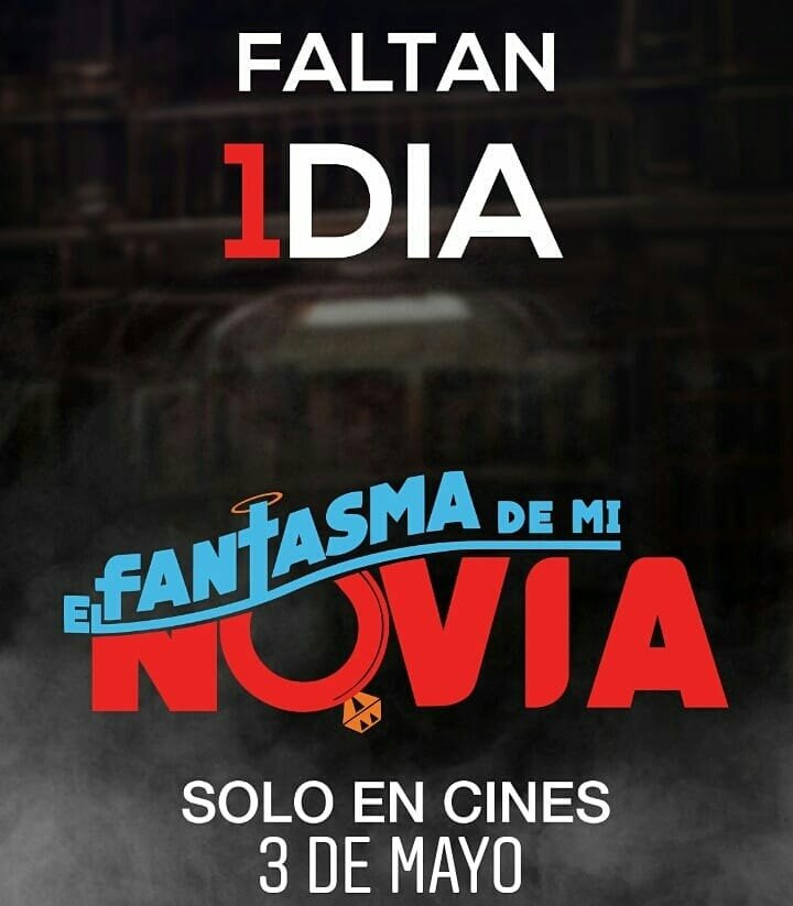 SE ACABO LA ESPERA!!!❤ YA ES MAÑANA! ¿QUIENES VAN AL CINE MAÑANA? 👻👻👻 Nos vemos en todos los cines 3 de mayo #ElFantasmademiNovia