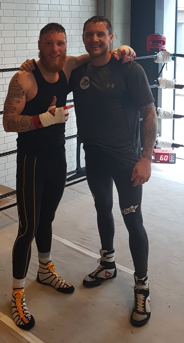 raymoylette's tweet photo. What a great day sparring multiple time World Champion @ricksterko. It was a pleasure to share the ring with a man who has done it all. The warm welcome and the friendly advice we received from Ricky & #tonysims was worth more than anything.
Friday we go again!
#worldchampions https://t.co/Gv7kzYqoxj
