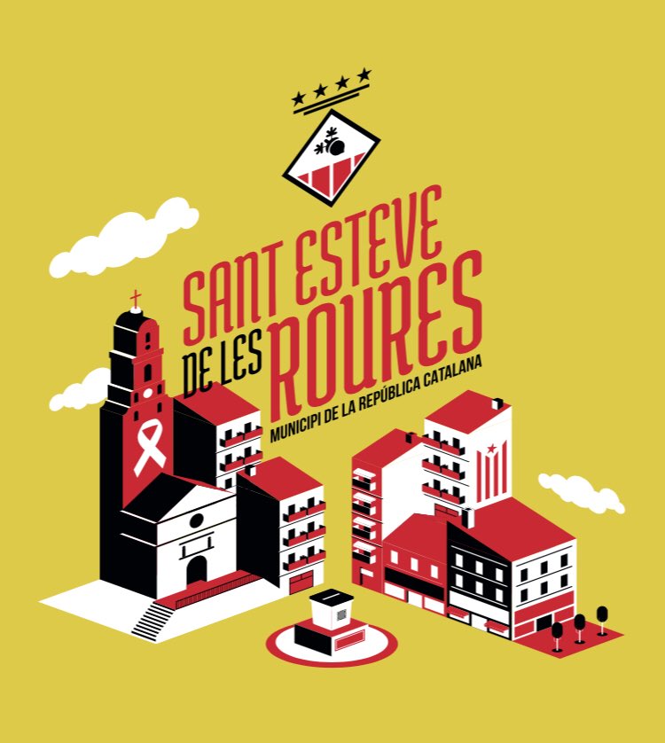 Samarreta/Souvenir Sant Esteve de les Roures > samarretes.jordicalvis.cat/samarreta/sedlr

Els beneficis de cada venda van destinats a la Caixa de Solidaritat (<a href="/assemblea/">Assemblea Nacional Catalana</a> <a href="/omnium/">Òmnium Cultural</a>) o a la Caixa de Resistència (<a href="/cupnacional/">CUP Països Catalans</a> <a href="/AlertaSolidaria/">Alerta Solidària</a>), segons trieu a l’hora de fer la comanda.