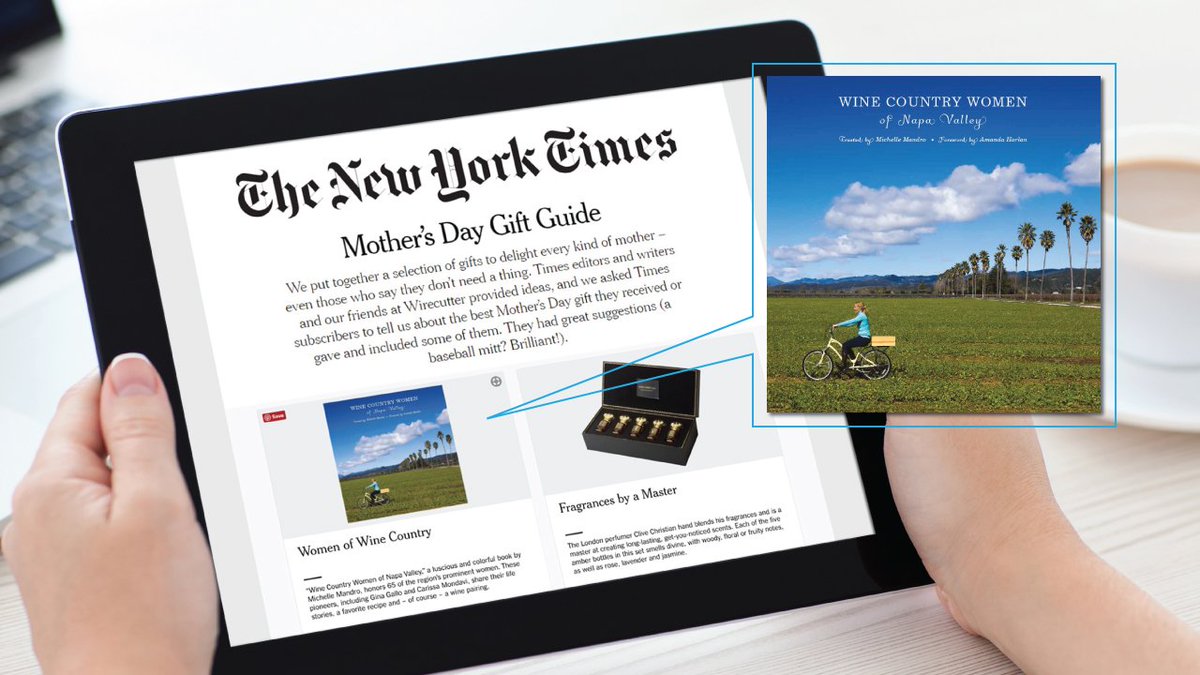 Wine Country Women (@mswinecountry) on Twitter photo 🔍Spotted in the <a href="/nytimes/">The New York Times</a>! We are proud to be featured in this elite #MothersDay #giftguide! Learn more and purchase your copy here, winecountrywomen.com/merchandise/! 🔍Spotted in the <a href="/nytimes/">The New York Times</a>! We are proud to be featured in this elite #MothersDay #giftguide! Learn more and purchase your copy here, winecountrywomen.com/merchandise/!