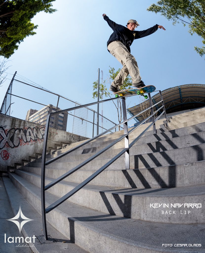 Kevin Navarro Back Líp en el corazón del país... Foto: César Olmos #lamatskateboards #lamatfamilia