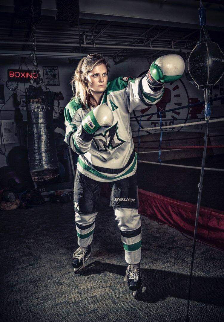 pollockheather's tweet photo. Float like a butterfly, sting like a D(efense). #cwhl #hockey #unstoppable  #daniasimmonds https://t.co/pa51w2i5uO