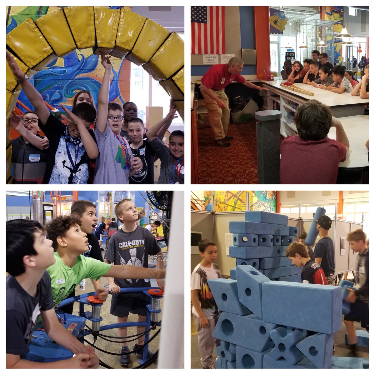 LeolaElementary's tweet image. The Sciance Factory!! A favorite trip of ours at Leola Elementary. Thanks for having us - always a good time learning. #sciencefactory #4Cs #handson #learningisfun #leolaelementary