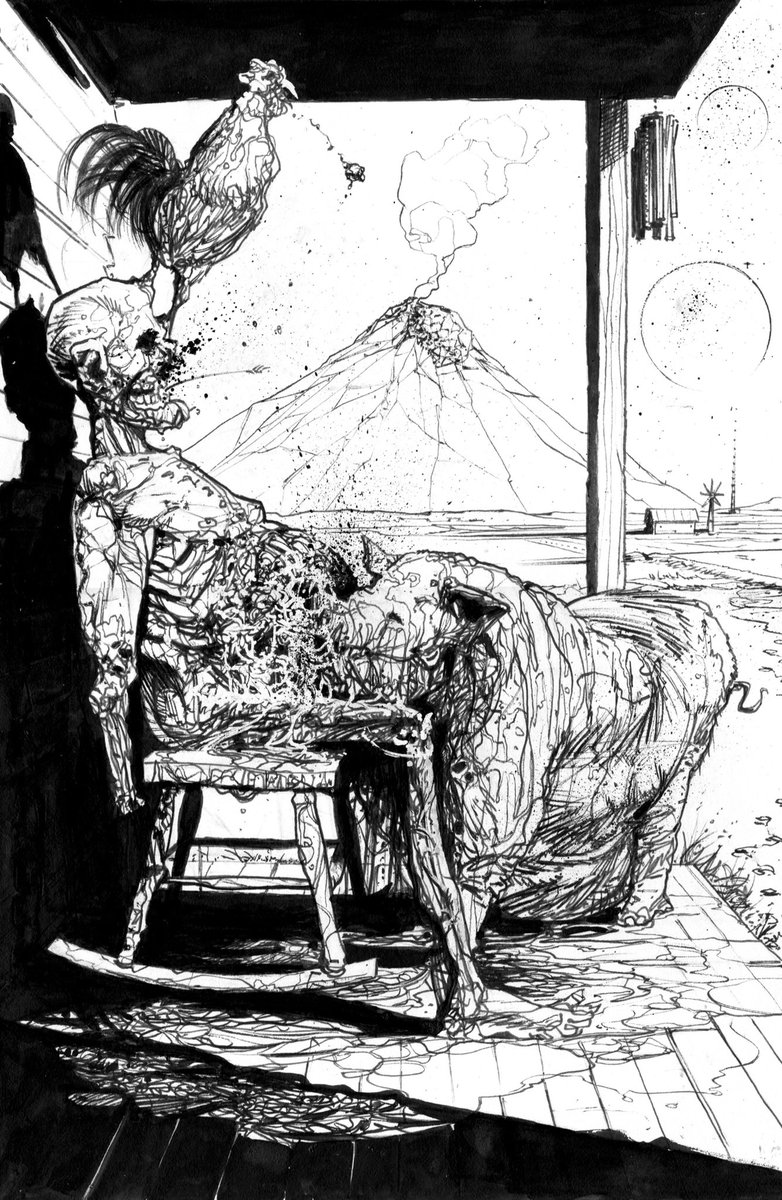 Savage_Inks's tweet photo. Not showing any of my solo book right now, so here’s something else I did for fun #art #comics #illustration #comicsmarket #makingcomics https://t.co/Y6xmaDpIKs