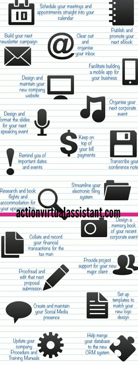 MyActionVA's tweet photo. A few reasons why you should hire a Virtual Assistant
#actionvirtualassistant #virtualassistant #WorkLifeBalance #businessowner #savemoney https://t.co/9ROJCKdmhc