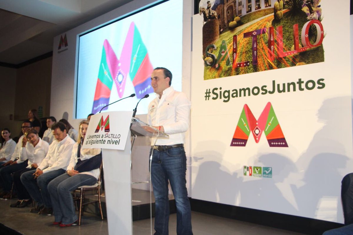 PRICoahuila's tweet photo. Presenta @manolojim candidato a la alcaldía de #Saltillo su plan de trabajo  #SigamosJuntos #AvanzaContigo https://t.co/xvenIsbsdv