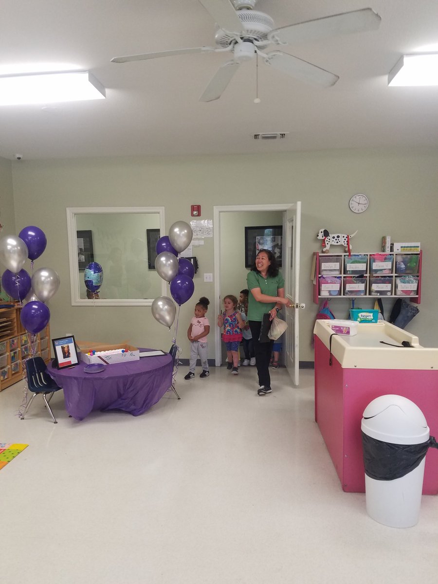 ChristyIvony's tweet photo. Today we celebrated our Teacher of the Year Mrs. Josie! She is an amazing teacher for our Early Preschool class and The Children's Courtyard 3066 is lucky to have her! @Childscourtyard https://t.co/LyqGryY3KS