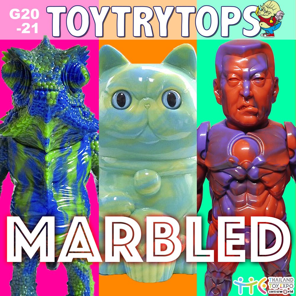restore_created's tweet image. Thailand Toy Expo 2018

Day 1
Exclusive and Marbled!!!

Booth G20-21 TOYTRYTOPS

@PopSodaHossy @refreshment_aya @flatbase_studio