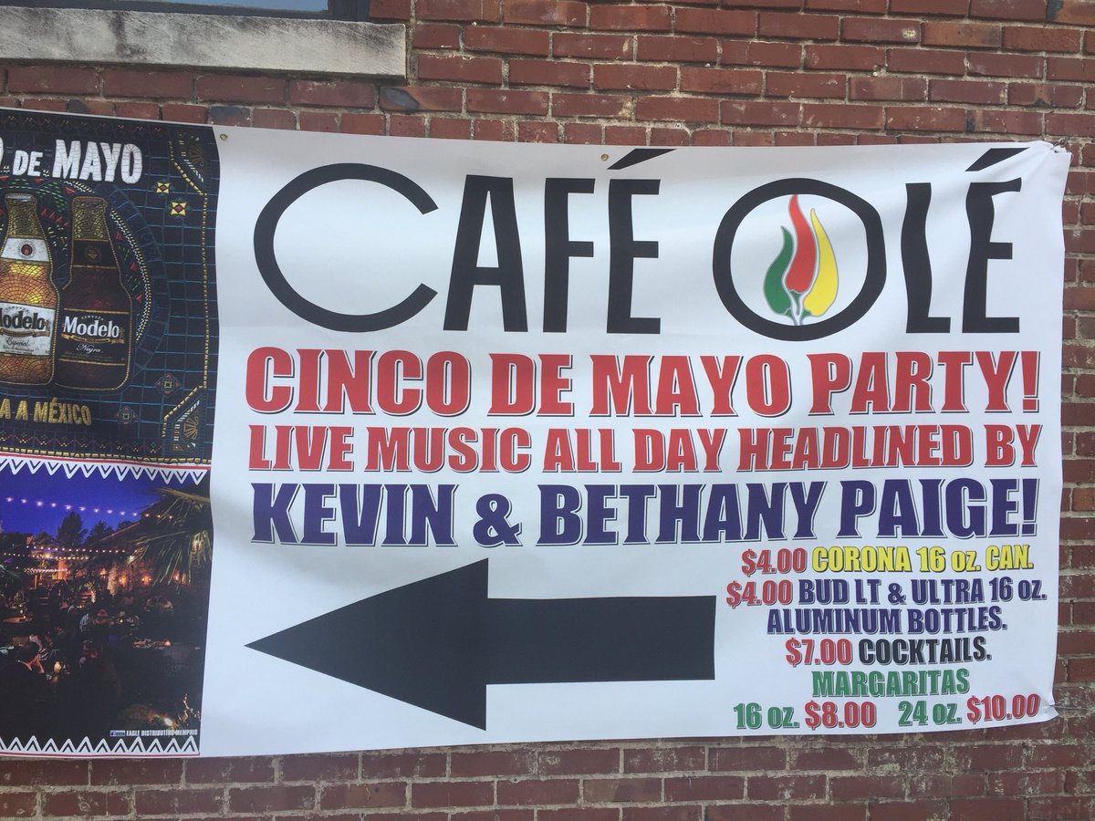 OLEMEMPHIS's tweet image. Did you know Cinco de Mayo is this weekend!?!?