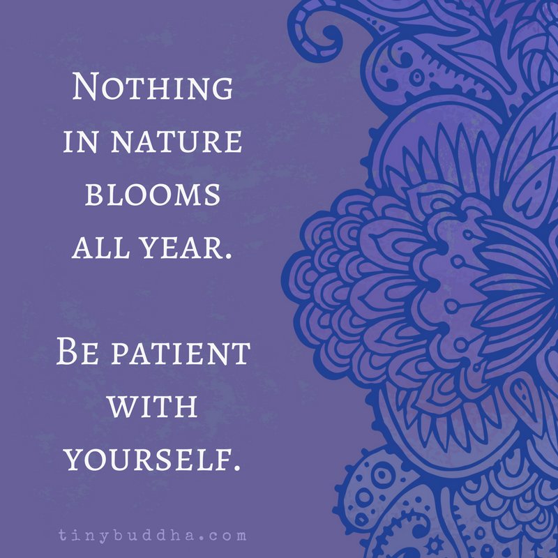 Practice_Ground's tweet image. Nothing in nature blooms all year. Be patient with yourself.