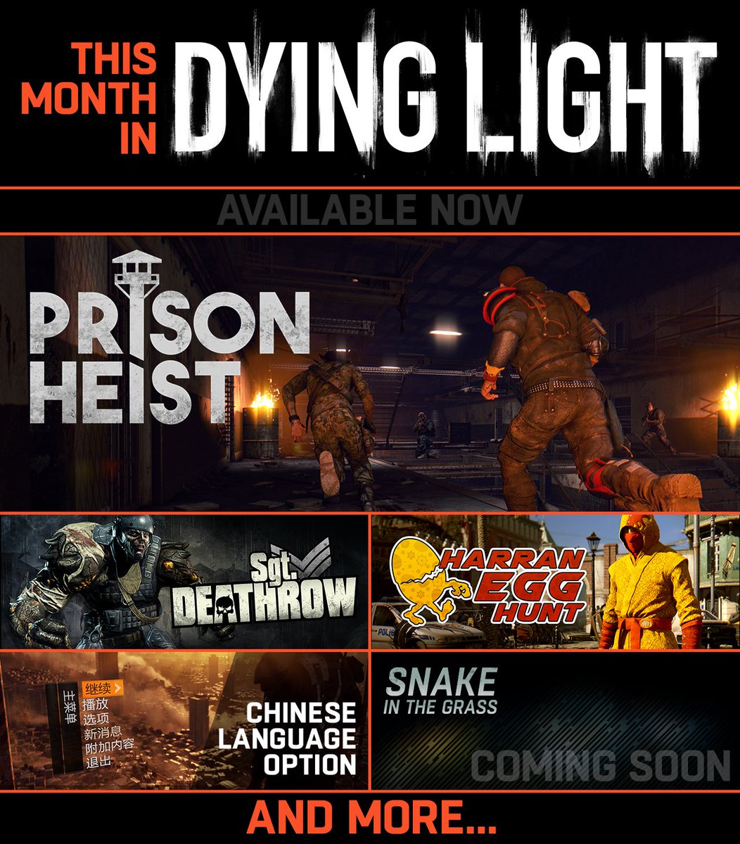 3rdGearNet's tweet photo. Updates new offline-games: Dying Light The Following Enhanced Edition Prison Heist https://t.co/mdNw66uD4g