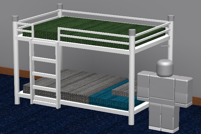 Bluethunder189 Blacklivesmatter On Twitter A Simple Laptop And A Simple Bed With 2nd Floor On Roblox Robloxdev Roblox Robloxdev Rbxdev - roblox bunk bed