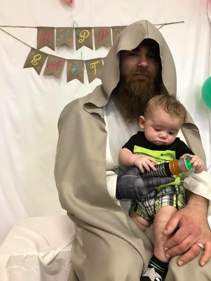 darthdala's tweet photo. Sometimes I still get messages, asking me when I'll be back, where I've been, etc.

Raising a Padawan is seriously tough. Especially when they're as stubborn as Lucas. https://t.co/VVPBnWLy7S