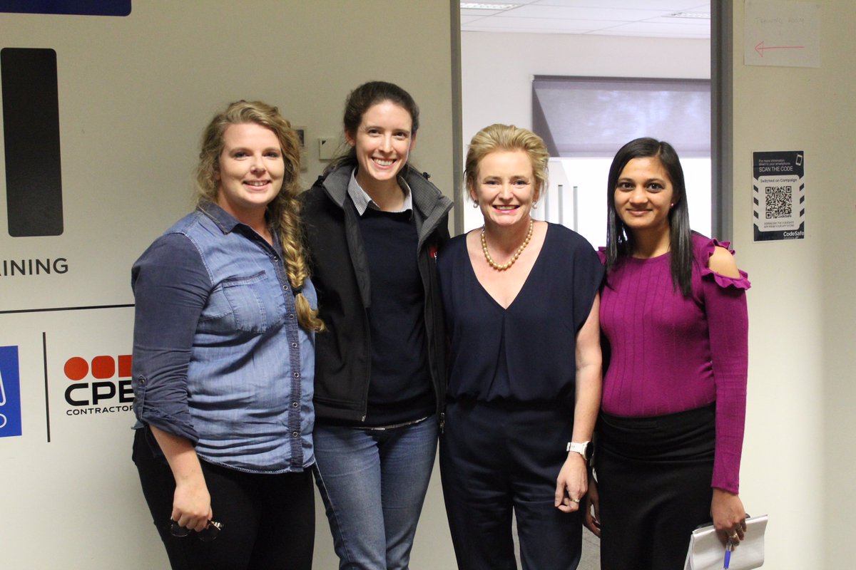 DrInterium's tweet photo. Great meeting all the staff at Women in Infrastructure at CTD, a very inspiring project https://t.co/HokmxYZudq