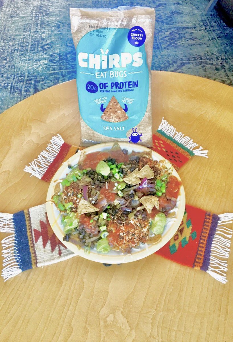 eatchirps's tweet photo. Get ready for #CincoDeMayo with some Chirps! Get 15% off with code: CINCODEMAYO. Send us a photo of your Chirps with some dip and get a free bag on us! #BugAppetite https://t.co/ko2S8x2yqK