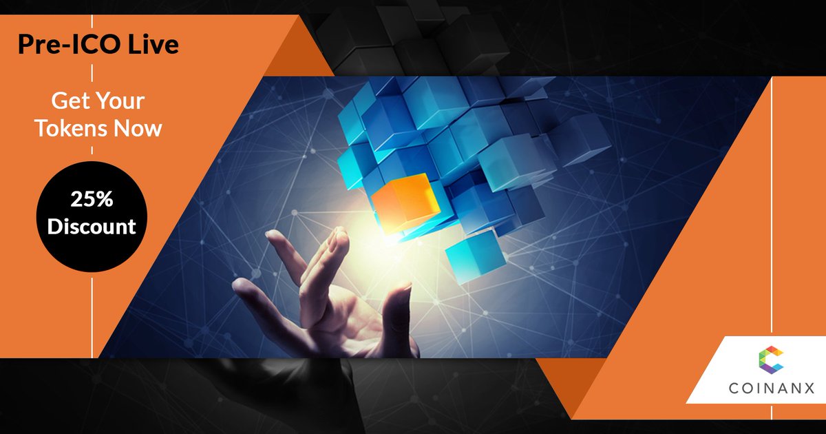 coinanx's tweet image. Pre-ICO is live and about to end on May 7th. Make sure you get your #ANX_tokens as soon as possible!
Website- coinanx.com
