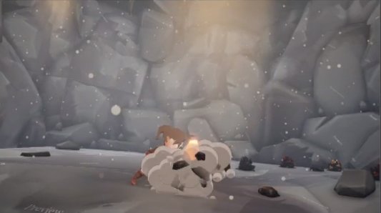 fr0hst's tweet photo. GOTTA GET THEM RESOURCES FROM SOMEWHERE! WHY NOT A WELL LIT-UNSPOOKEY WHOLSOME CAVE!? @farmfolksgame #GameDev #IndieDev #HandPainted #Styalised https://t.co/nSAMOKGsb9