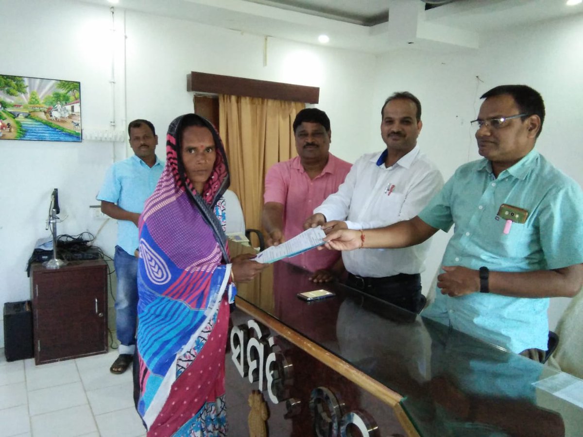 Issue of pmay work order of marthapur g.p.