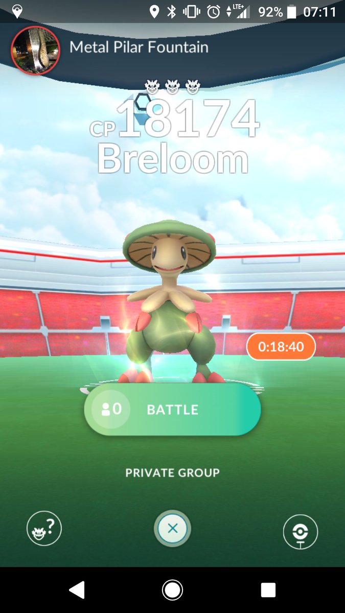 pokemon go breloom raid