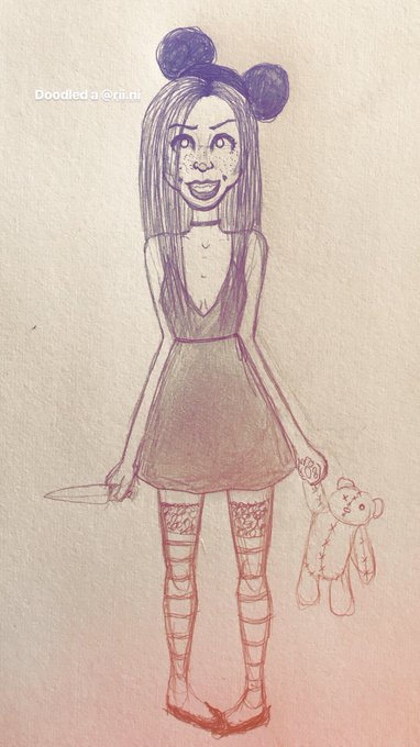 I did a #doodle of the #beautiful @RIINI__  #babe #cartoon #doodle #cute #art I need to draw more! https://t<a href="/tag/doodle"class="tags">#doodle</a><a href="/tag/beautiful"class="tags">#beautiful</a><a class="tags" href="/tag/riini__">@riini__</a><a href="/tag/babe"class="tags">#babe</a><a href="/tag/cute"class="tags"><span>#cute</span></a><a href="/tag/art"class="tags"><span>#art</span></a><a href="/tag/cartoon"class="tags"><span>#cartoon</span></a>