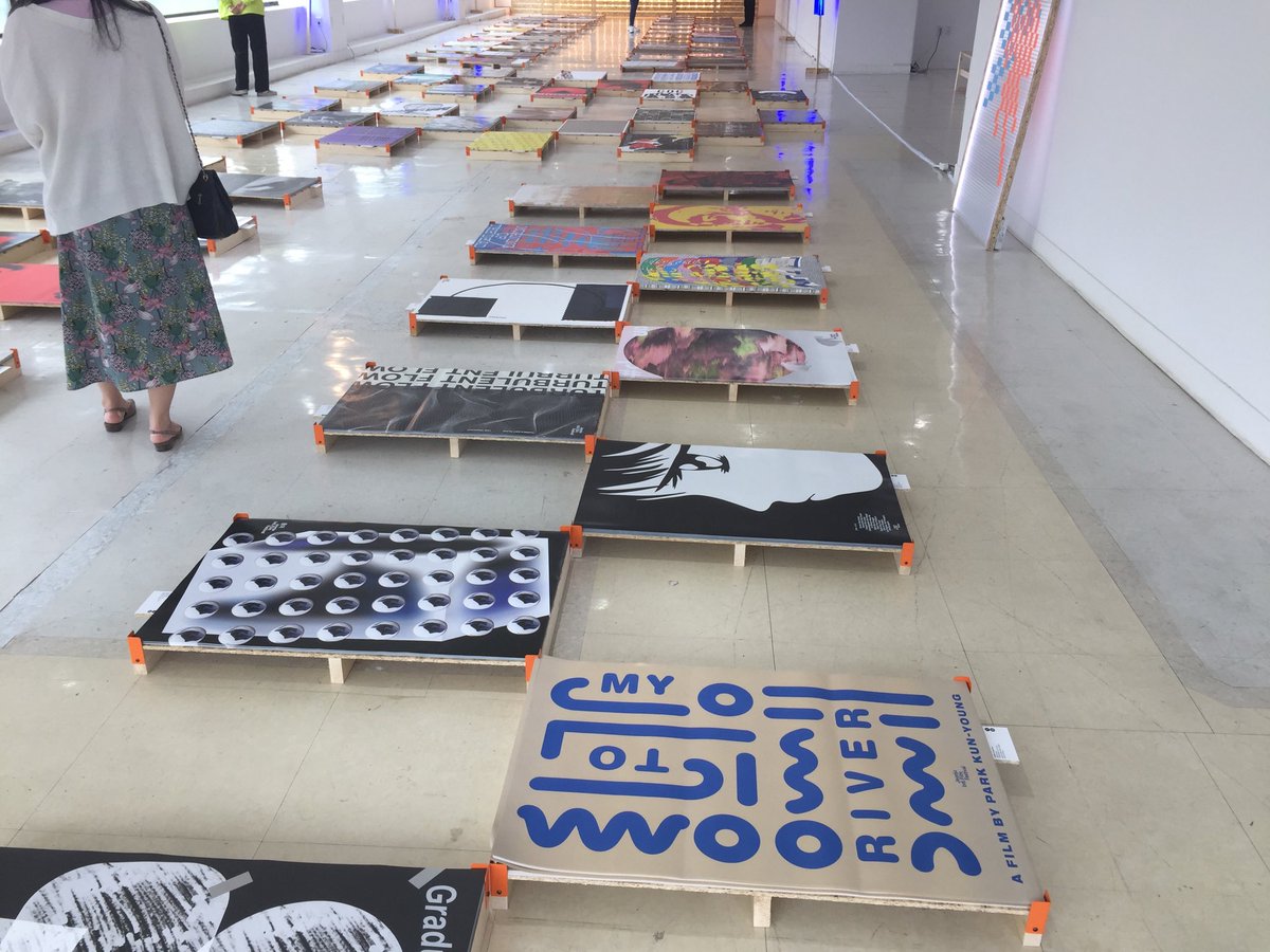 presspropaganda's tweet image. 100 films, 100 posters (2018) 
문화공간 기린(전주) 
5. 3-5. 12