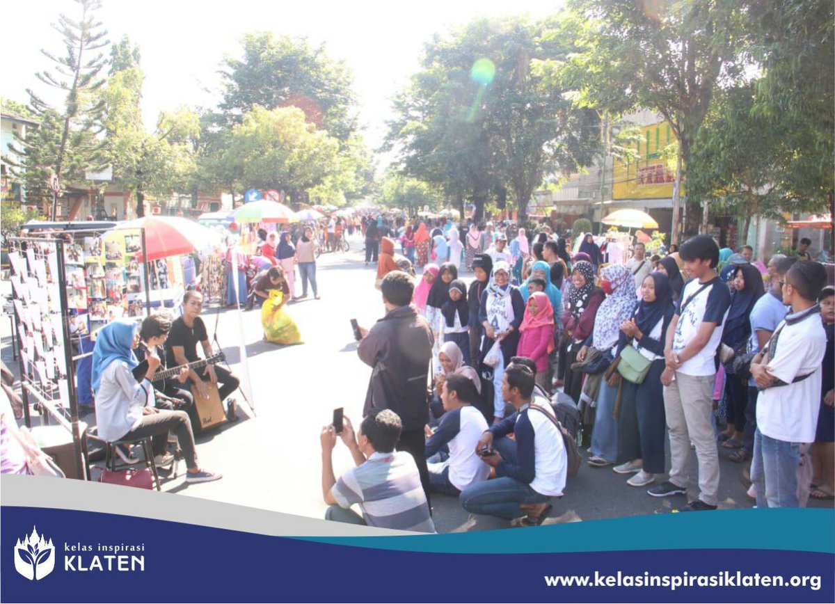 Ini dia keseruan&amp;keramaian Pameran foto KelasInspirasi Klaten di CFD tgl 29 April kemaren guys
Dan dalam waktu dekat ini kami akan mengadakan pameran lagi.
So jangan lupa Pantau terus informasi kami di👇
FB: Kelas Inspirasi Klaten
IG: @kelasinspirasiklaten
Cp:085707699444 (Erris)