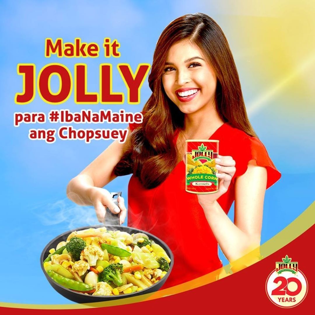 mainearchive's tweet photo. @jollyeatsPH Mas masarap pagsaluhan ang delicious and nutritious ulam when you #MakeItJolly. Add Jolly Corn in your Chopsuey para #IbaNaMaine! https://t.co/52HXgXhOkf