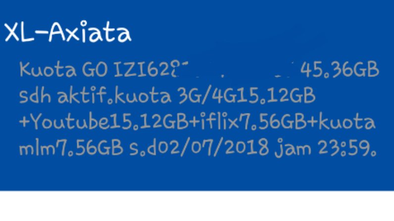 agus_if's tweet photo. Barusan diperkosa @myXL @XLAxiata_Tbk dari #xlgo jadi #xlgoizi yang #xlgoizimubadzir. Pulsa Rp. 150.000,- jd quota 45.36GB yg kemungkinan besar cuma terpakai max 50%. U lost 1 subscriber. #JadiLebihBuruk #JadiLebihMahal https://t.co/6FTGVRnH95