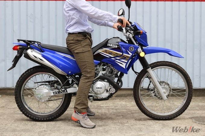 ヤマハ XTZ125の試乗レビュー！ 原付二種ながら、フルサイズのオフ