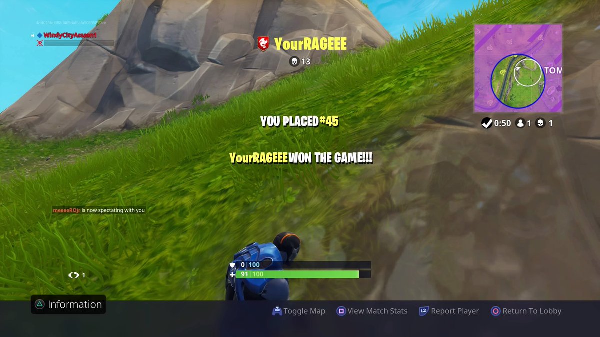 ranqqqqqqq's tweet photo. Just got caught lackin' by @YourRAGEE with 4 health on the Fort in Solo, Not gone lie he was toasting people #HeTuff https://t.co/qVYonYmN5g