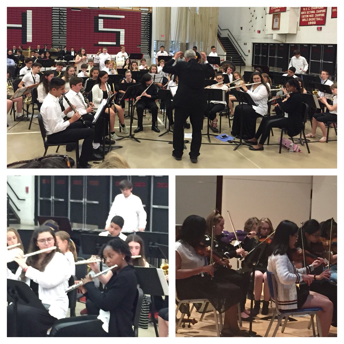 cmshappenings's tweet photo. CMS musicians perform tonight at the SPS All-City Band Concert! #gosharks #cmsband #cmsorchestra #cmschorus #cmsrocks https://t.co/45C2prln9g