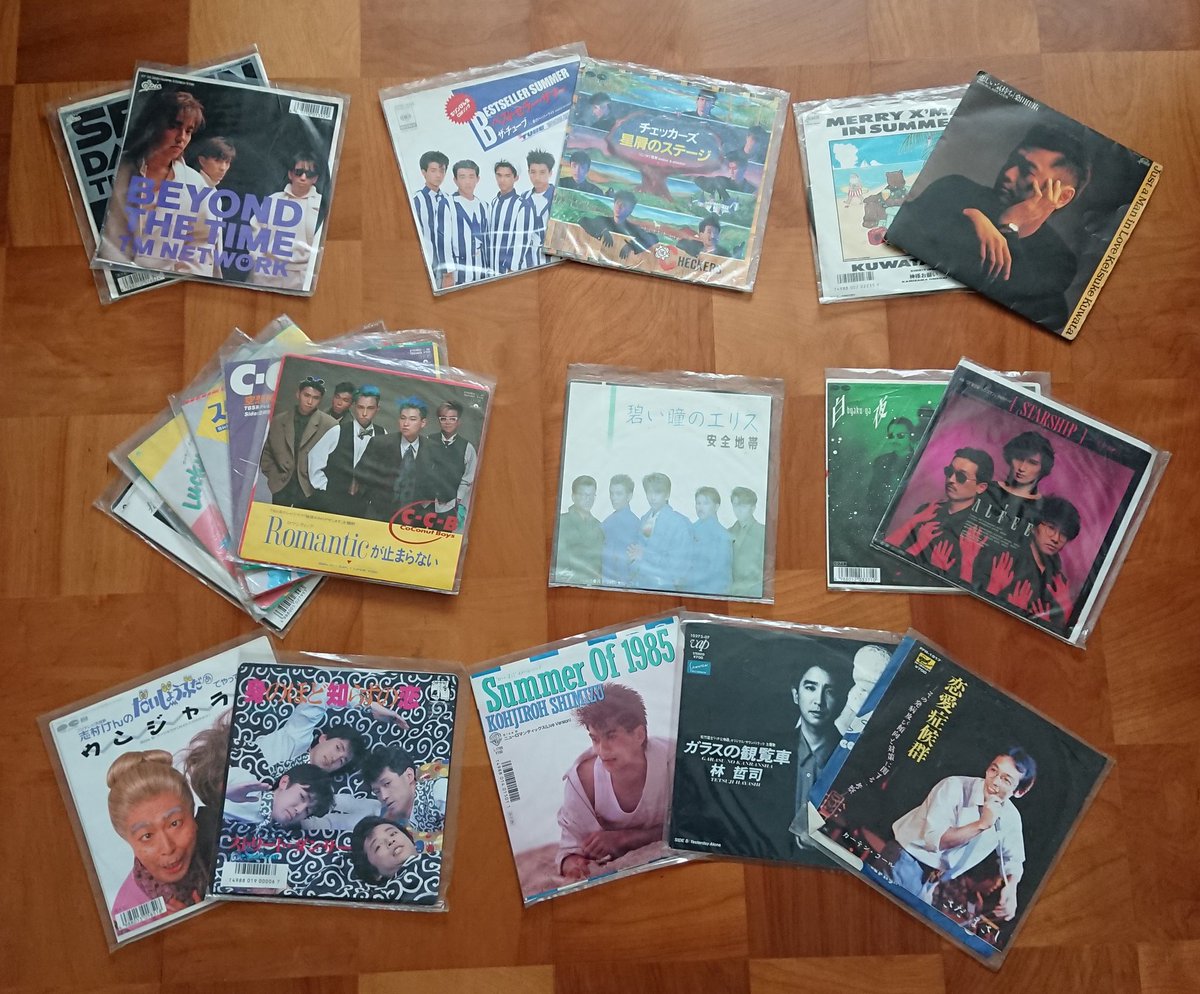 bichan12's tweet photo. 80年代のレコードその2
#tmnetwork #チューブ #チェッカーズ #桑田佳祐 #C_C_B #安全地帯 #アルフィー #志村けん #ストリートダンサーズ #清水宏治朗 #林哲司 #さだまさし #渡辺美里 #永井真理子 #TOM_CAT #柏原芳恵 #今井美樹 #森高千里 #坂本冬美 #中村あゆみ #KAYOCO #原田知世 #浜田麻里 #レベッカ https://t.co/fd8ZUd4IX5