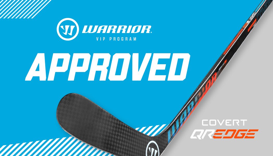 ModSquadHockey's tweet image. Want to be able to post this?  Retweet for a chance to win one! #WarriorVIP #QREdge