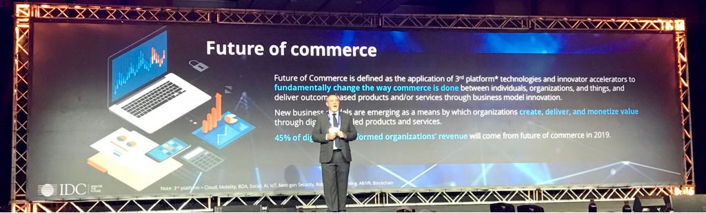 .<a href="/spiffatidc/">Simon Piff</a>: The Future of Commerce is not eCommerce. It is how business will be conducted in the future. New business models are emerging as a means by which organizations create, deliver, and monetize value through digitally enabled products and services.