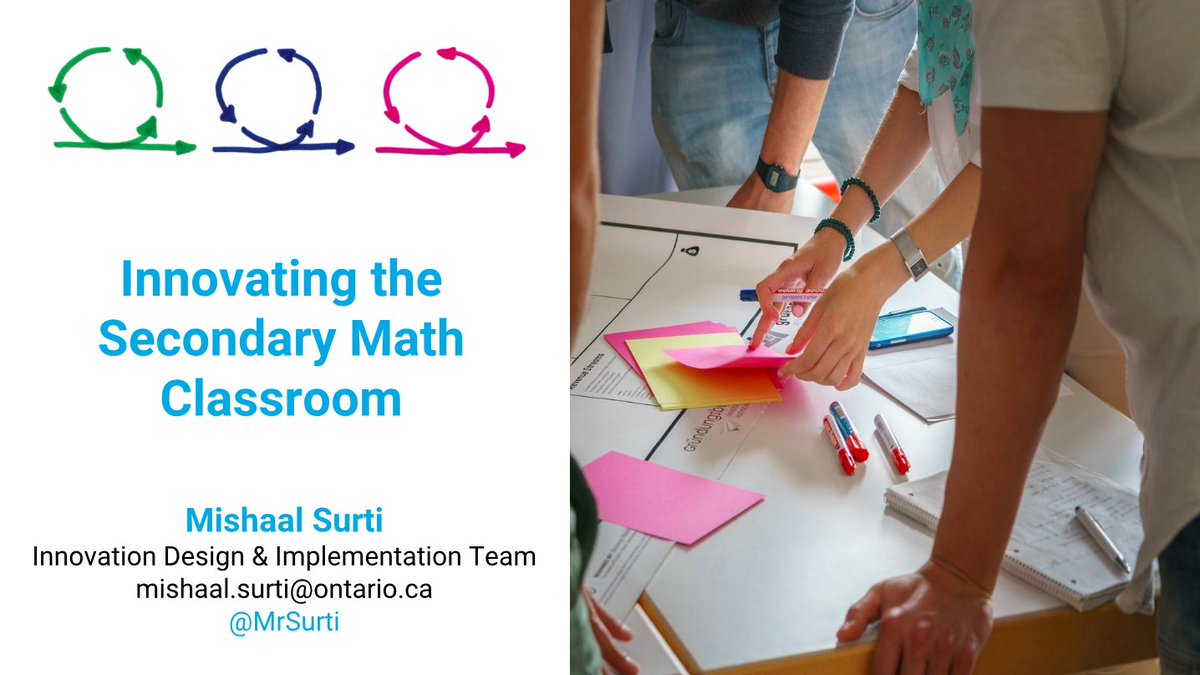 MrSurti's tweet photo. Can't wait to join with colleagues across the province tomorrow at #OAME2018 to share ideas being explored in Innovating Secondary Math (check out this panel!) and #TechnoMathEDU. Hope you can join in... or follow the conversation online! https://t.co/zPJyy3DfEm
