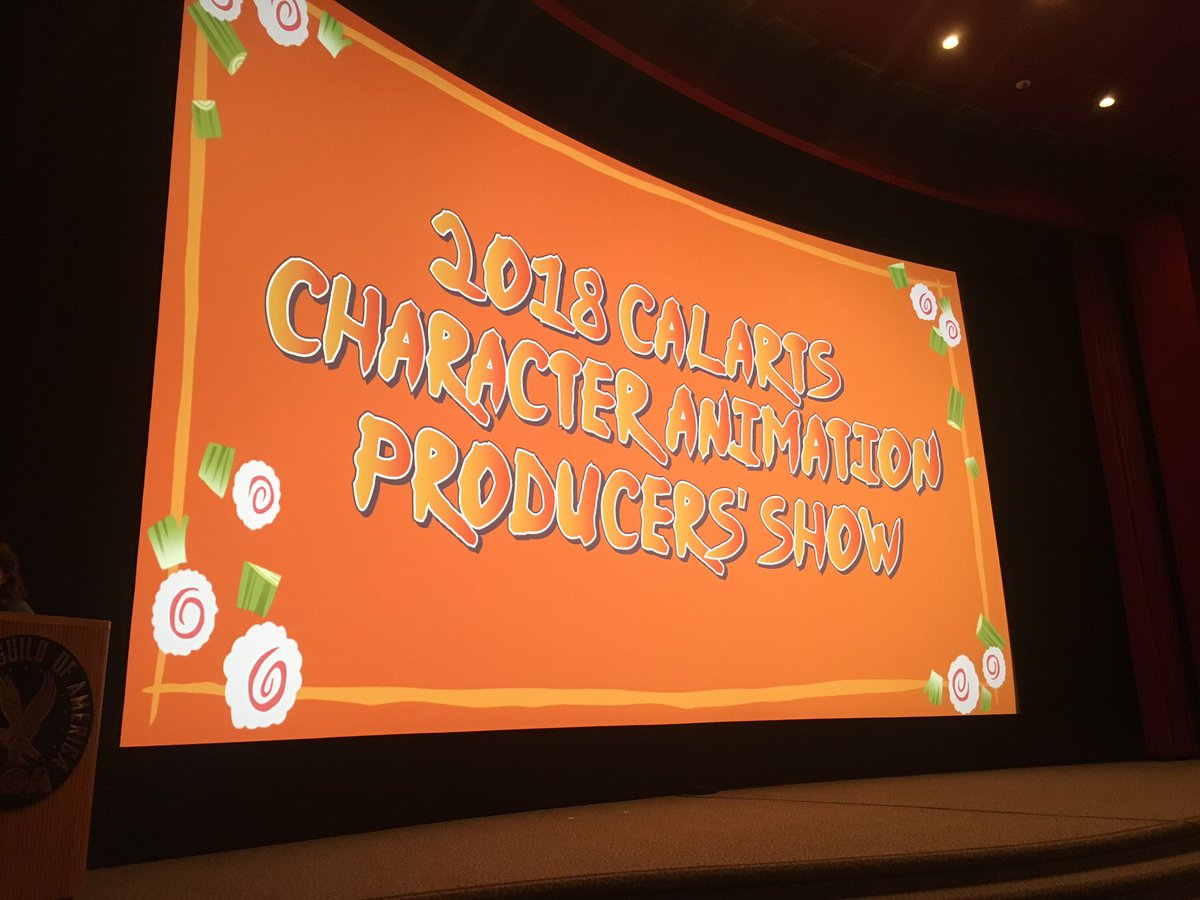 CalArts's tweet photo. We are LIVE at CalArts Character Animation Producers’ Show 2018! #CalArtsCharacterAnimation https://t.co/5WPpwqm36D