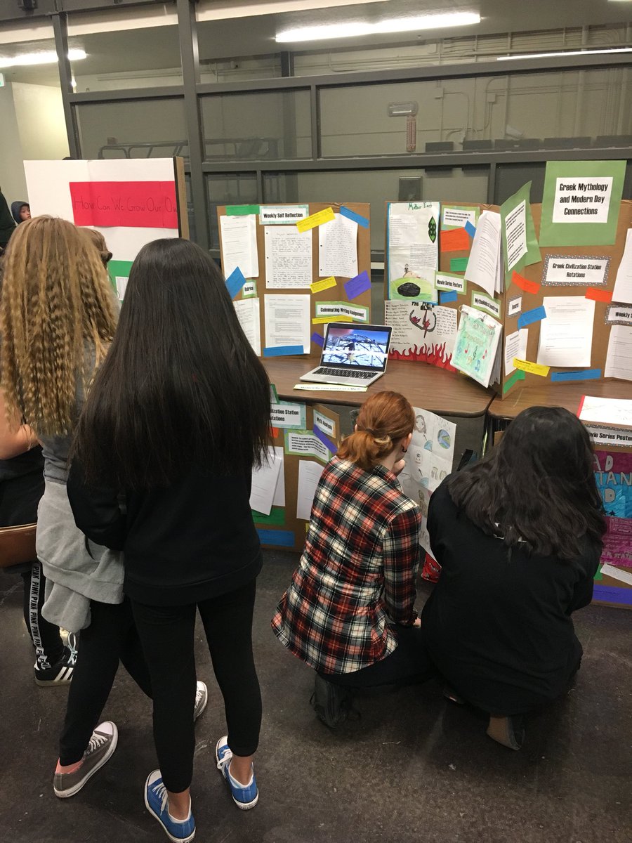 rinoswife's tweet photo. Showing off our PBL! #wcsdpbl https://t.co/1h2lvRBY0L