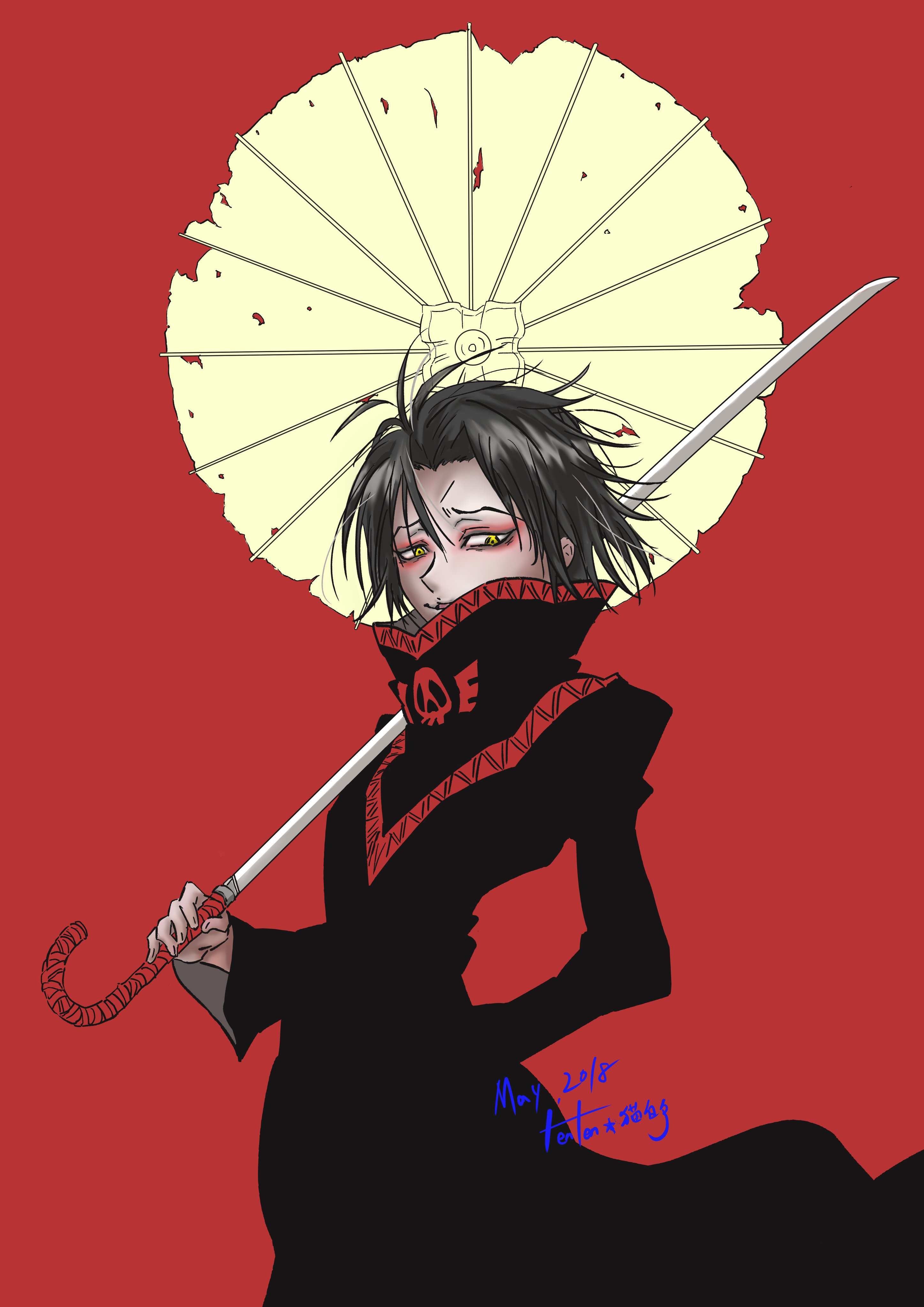 Tenten 猫的 Hunter Hunter よりフェイタン 旅団の中で一番好きなのはノブナガです フェイタン Hunterhunter T Co Uncctlhhrb Twitter