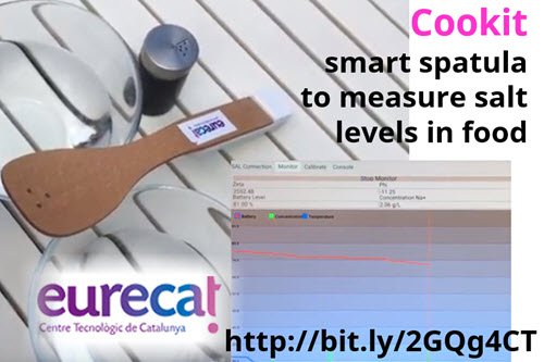 MedGizmo's tweet photo. #Eurecat_news: Cookit #smart #spatula to measure #saltlevels https://t.co/mr2BBvIpHQ #SaltLevel #FoodTech #nutrition #HealthyFood #health #HealthTech #WearableTech #wearables #digitalhealth #tech #wearabledevice https://t.co/8P62DWy5K5
