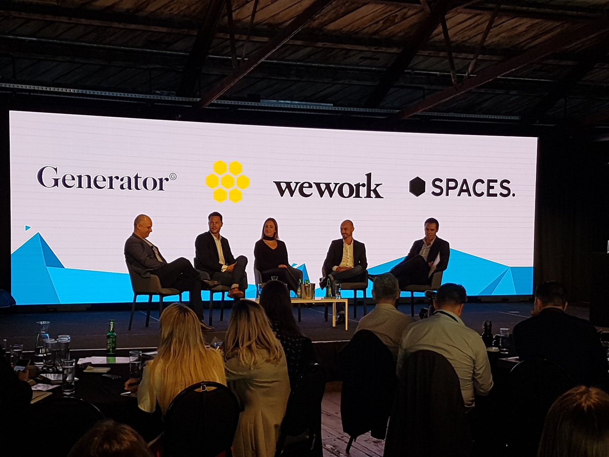 Corenetkiwi's tweet photo. What's next for co-working in New Zealand?

Lloyd Budd from @BAYLEYS is picking the brains of leaders from @generatornz, Smales Farm, @WeWork and IWG

#ExpEdge #coworking #office #CoreNet https://t.co/19LVf5QwWO