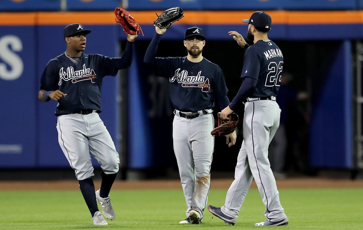 MLB's tweet photo. Is their window already open?
   
The youthful @Braves have taken over 1st place in the NL East. https://t.co/Id15L5oS36